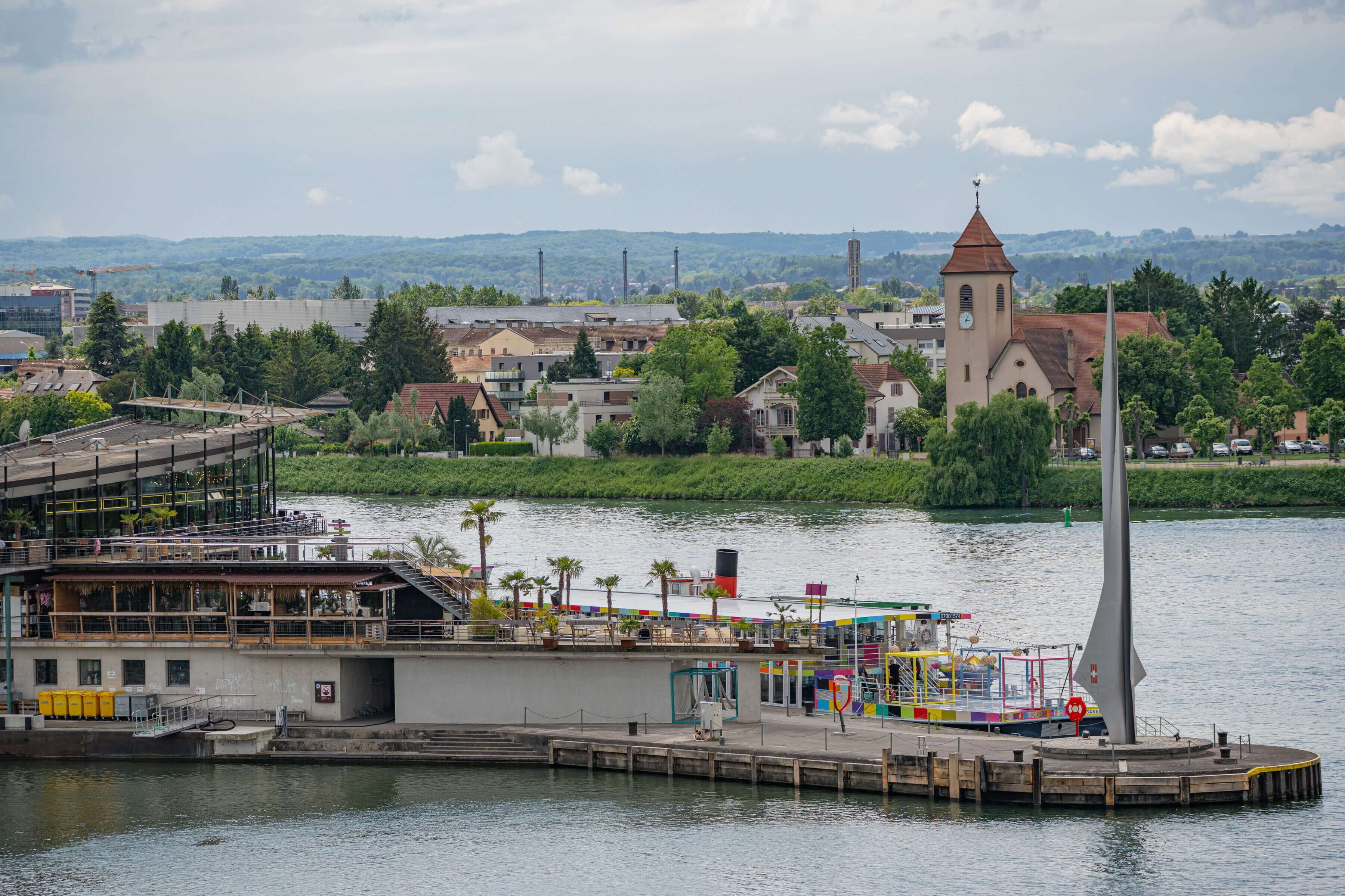 Les trois frontières et Huningue ©Julien Kauffmann/ETB