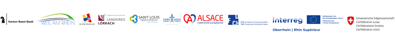 Logos des partenaires, porteurs de projet et cofinanceurs